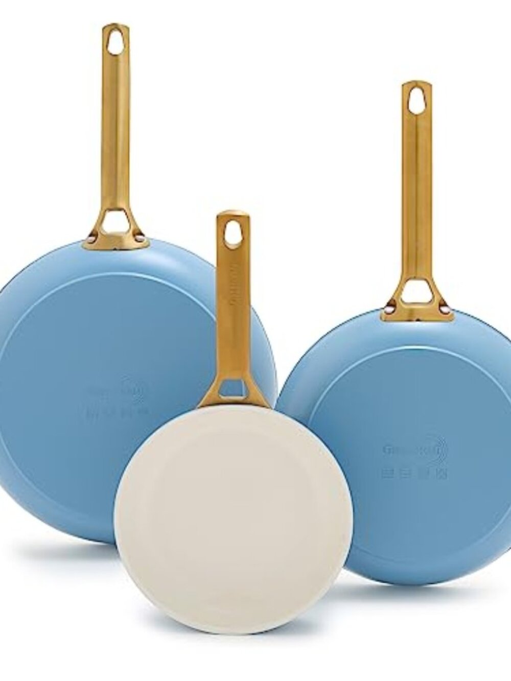 GreenPan Reserve Healthy Ceramic Nonstick, 8", 10" and 12" Frypan Set